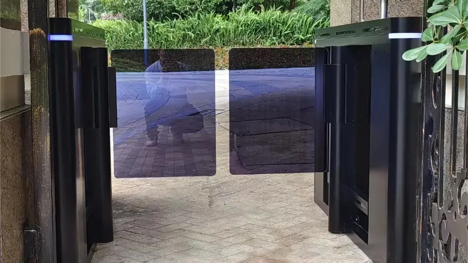 Puerta de velocidad para hornear pintura