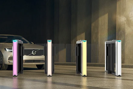 Control de acceso a la compuerta giratoria de sensores de alta precisión