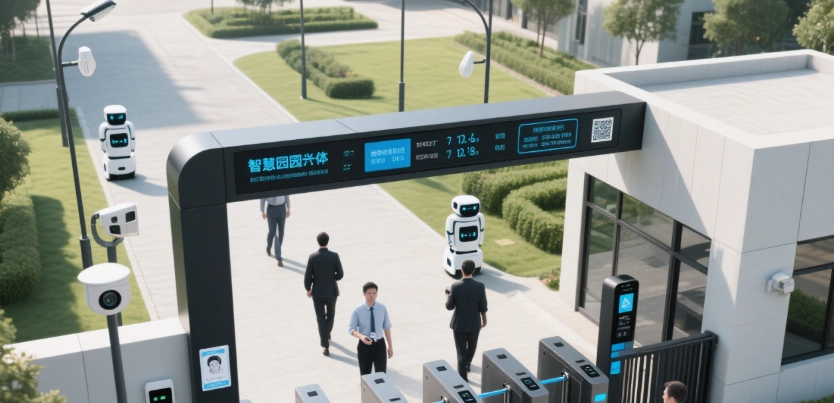 Solución de torniquetes inteligentes para parques tecnológicos