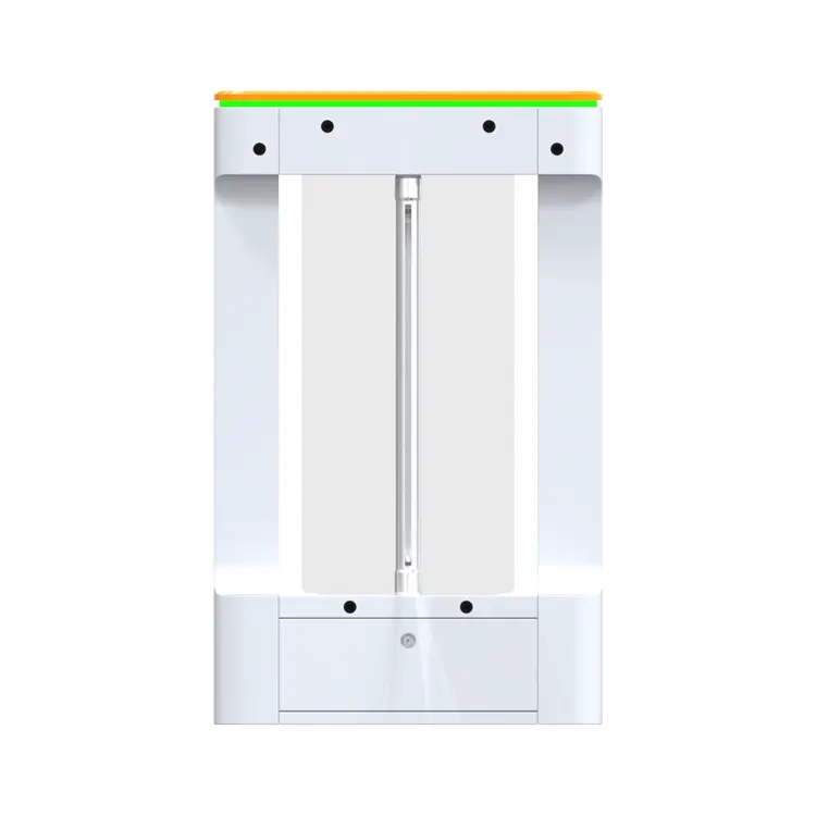 Compuerta giratoria compacta