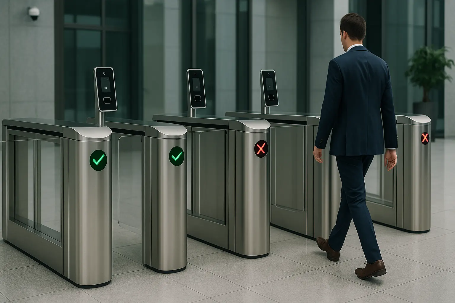 Puerta de velocidad anti-tailgating