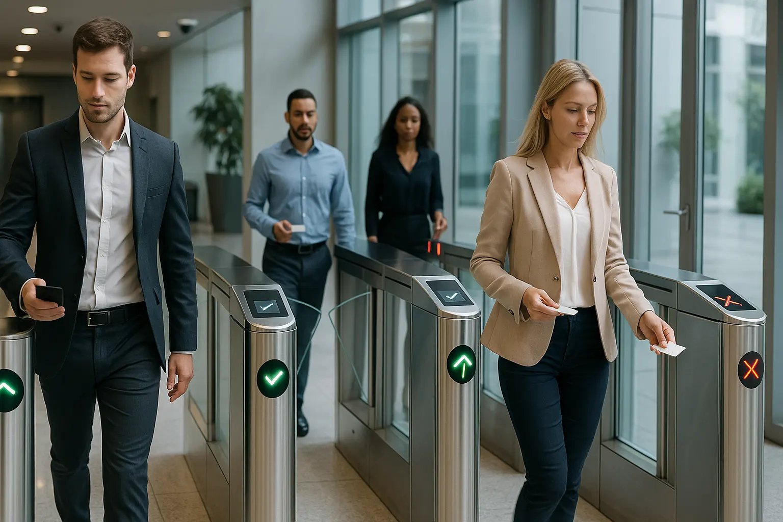 Torniquetes de acceso rápido