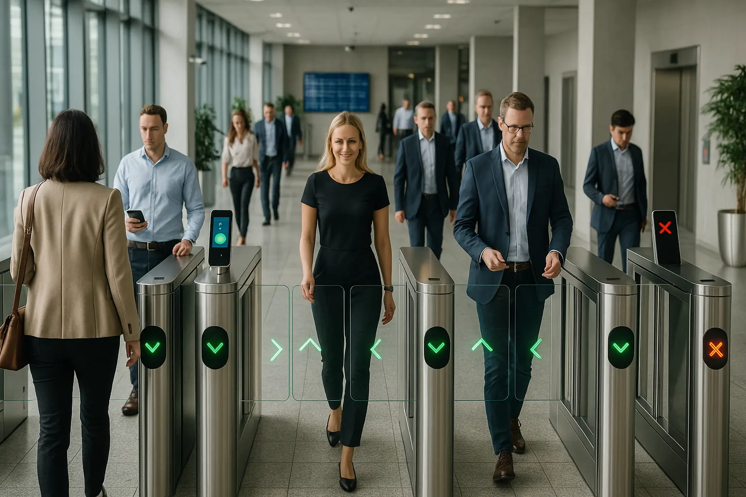 Acceso peatonal de alta velocidad en Alemania
