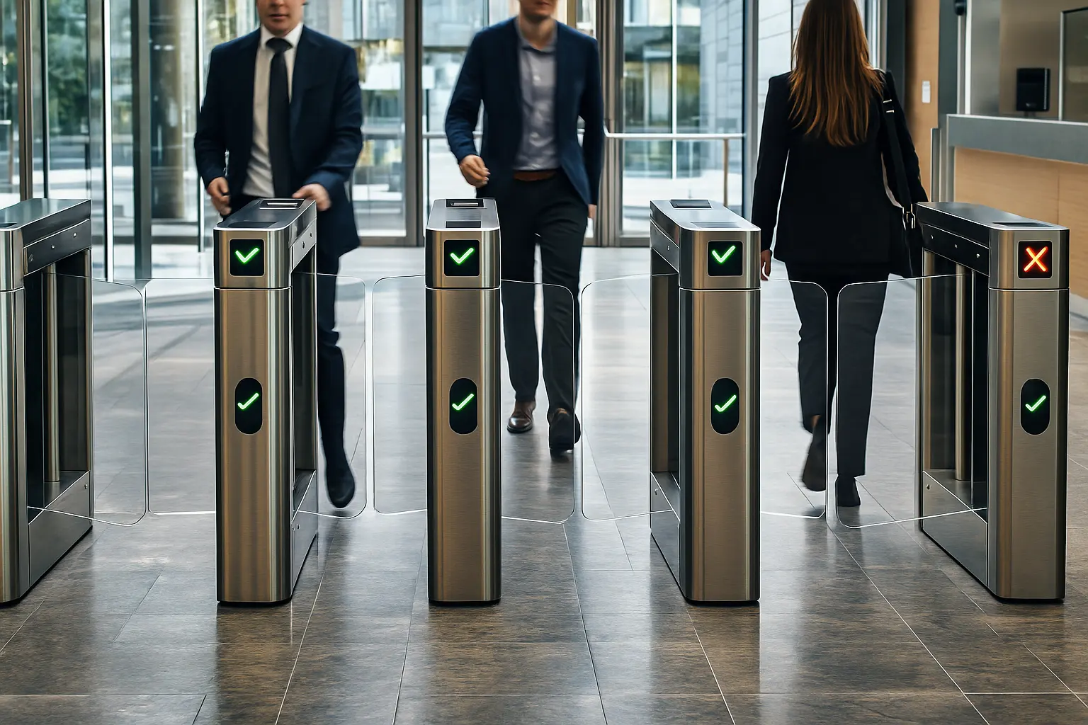 Sistemas de control de acceso de alta velocidad para instalaciones modernas