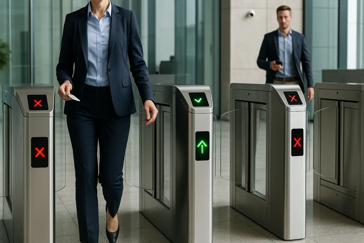 Sistema de puerta de velocidad RFID