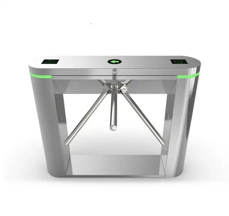 Puerta de acceso peatonal con trípode