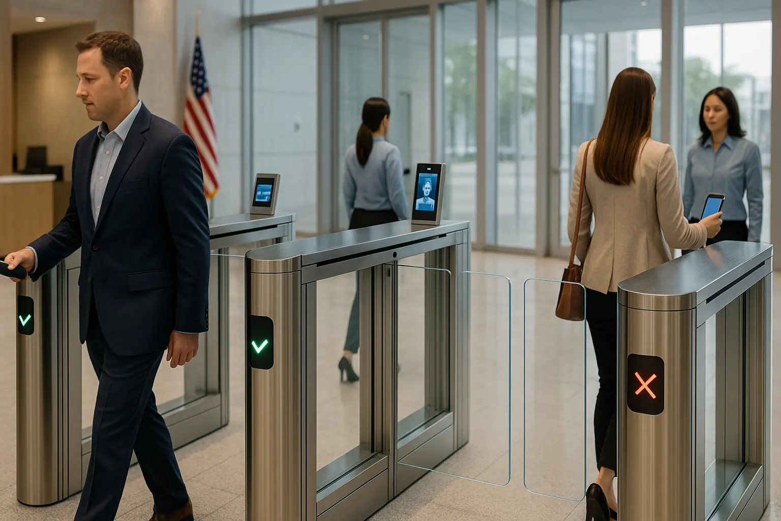 Torniquete de la puerta de velocidad de EE. UU.