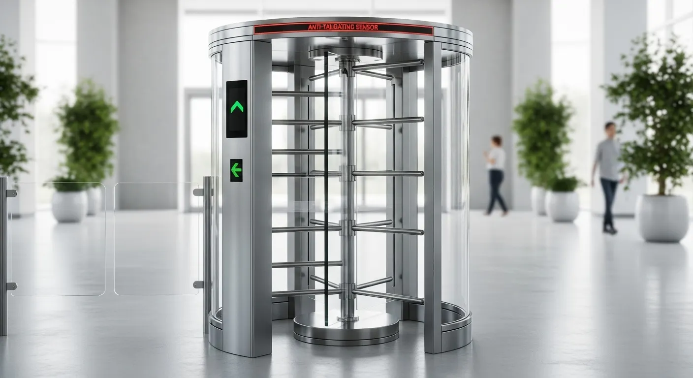 Torniquetes de altura completa anti-tailgating