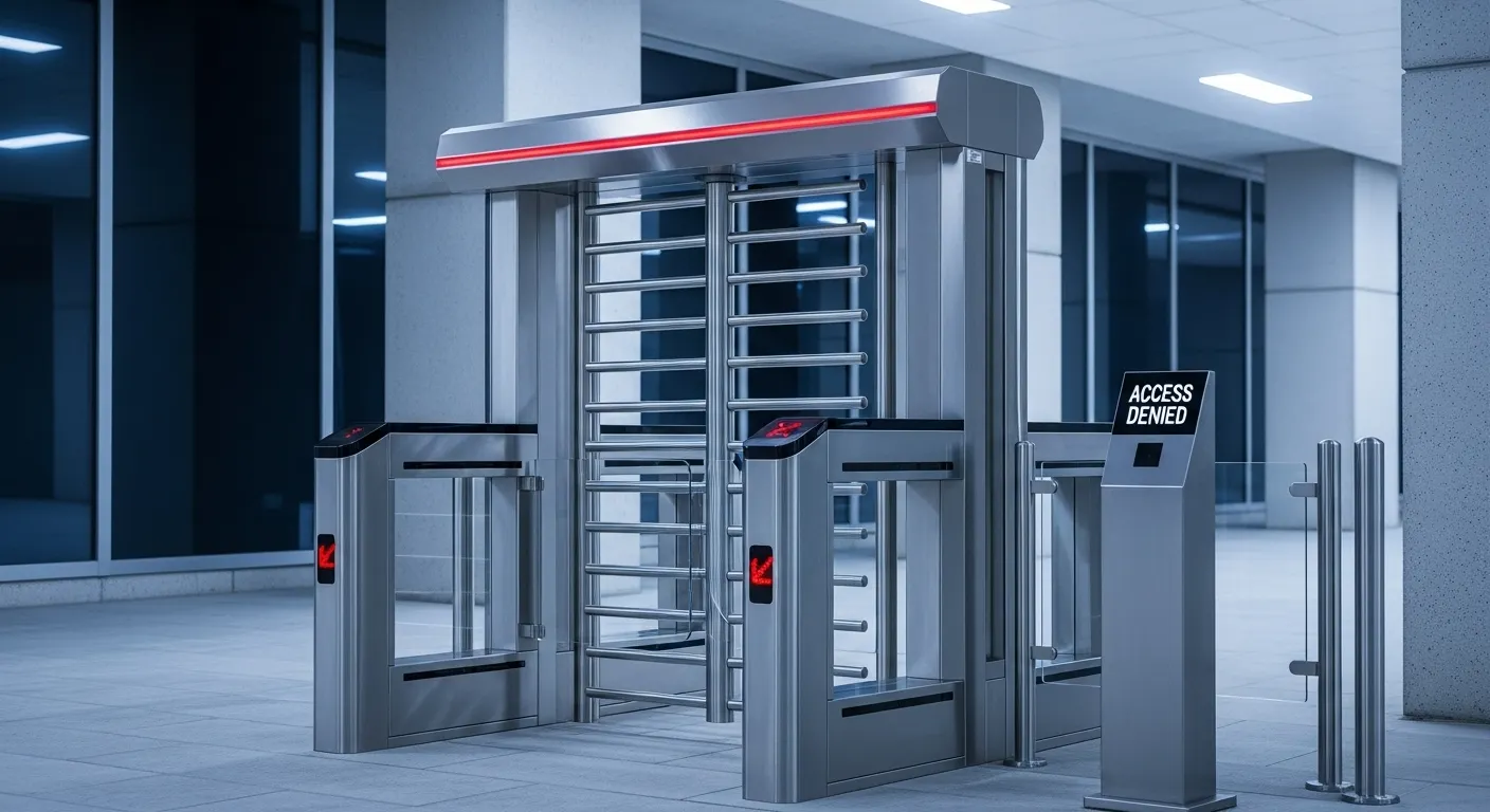 Torniquete oscilante automático anti-subida