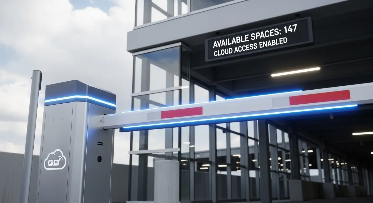 Cloudgebaseerde parkeerhek