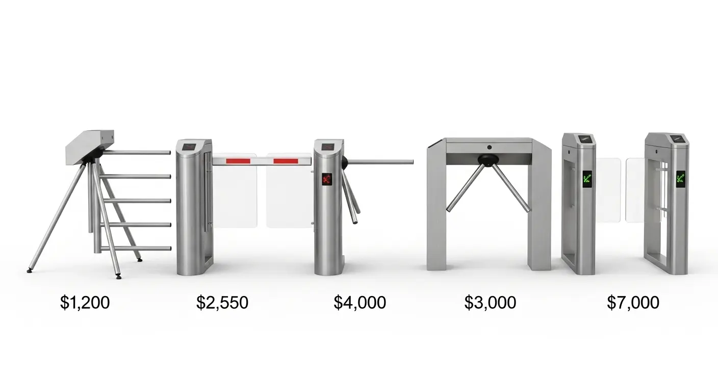 Precio de la puerta de torniquetes