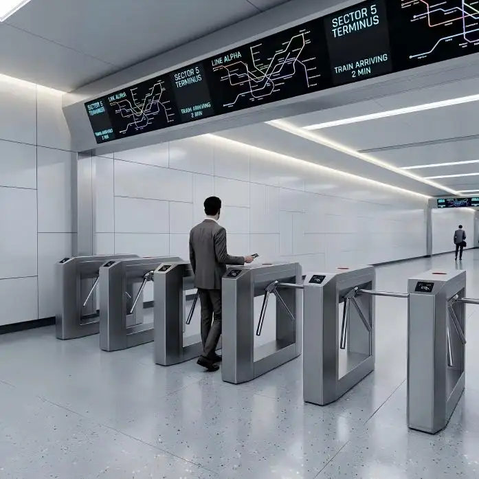 Proveedor de torniquetes para estaciones de metro